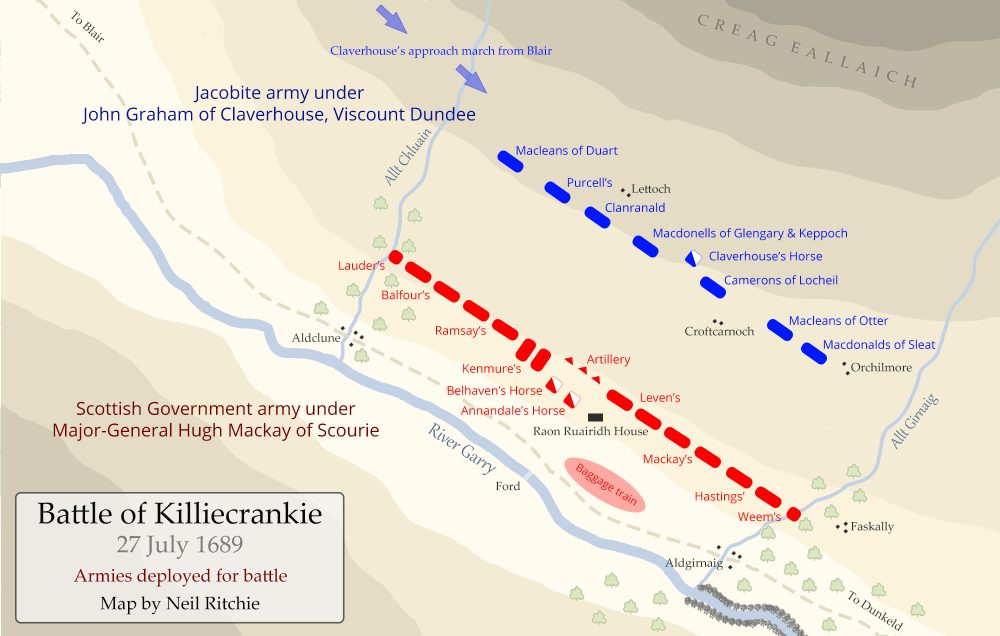 Battle Of Killiecrankie And The Jacobite Rising Of 1689 | Scottish History